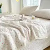 2026 Nuevo Modelo 13372 Algodón Puro Fresco Estampado Colcha de Verano Colcha de Aire Acondicionado