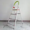 Escada espinha de peixe, escada de liga de alumínio, escada de escalada multiuso reforçada e espessada, escada dobrável doméstica para uso em engenharia e em casa