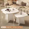 Mesa de Centro Sala de Estar Hogar Mesa de Té 2025 Nueva Elegante Pequeña Mesa Lateral de Sofá Mesa Redonda Pequeña Mesa de Té de Balcón Mesa Pequeña