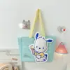 Bolso de Mano de Tela Acolchada de Color Sólido, Simple y Elegante, para Mujer, Bolso de Hombro de Alto Valor para el Trabajo, Mochila Casual de Gran Capacidad