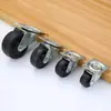 Rueda de mueble de 1 pulgada, rueda giratoria, rueda de goma, rueda de cuna, accesorios, rueda universal pequeña, silenciosa, rueda giratoria de 2 pulgadas