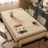 Mantel de Dibujos Animados Impermeable, a Prueba de Aceite, No Requiere Lavado, Anti-Quemaduras, Nuevo Estilo 2026, Lujo Ligero, Gama Alta, PVC, Mantel para Mesa de Café