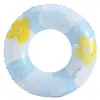 Flotador Inflable para Adultos Modelo Nuevo Transfronterizo, Diseño de Cielo Estrellado Azul Engrosado, Flotador Inflable de Doble Cámara de Aire con Asas, Flotador para Axilas