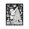 Navidad Árbol de Navidad DIY Manta para Colorear Manta para Colorear Manta para Colorear de Navidad