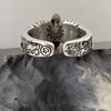 Anillo Europeo y Americano Nuevo Retro Alas Cruz Graffiti Creativo Moderno Hip-Hop Personalizado Abierto para Hombres y Mujeres