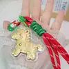 Llavero Shuibei de Oro Oro Puro 999 Árbol de Navidad Colgante para Teléfono Regalo para Novia Regalo de Navidad Año del Caballo Regalo de Año Nuevo