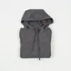 Ropa nueva de yoga otoño e invierno popular para mujer chaqueta con capucha de color liso cárdigan con capucha casual para deportes running nocturno yoga