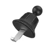 Suporte Universal para Saída de Ar de Carro Painel Gancho Plástico Base Suporte para Celular Acessórios Cabeça de Bola 17mm