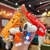 Nuevo Colgante Llavero Dibujo Animado Snoopy para Bolso de Niñas Colgante Exquisito Lindo Creativo Llavero al por Mayor