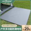 Tienda de campaña para exteriores con suelo hexagonal, tela antihierba, impermeable, a prueba de humedad y resistente al desgaste, tapete Oxford de gran tamaño y ligero para picnic.