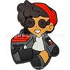 Personagem de desenho animado série sapatos fivela dos desenhos animados bonito festa de férias diy sapatos acessórios buraco sapatos pvc cross-border