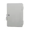 Caja de distribución plástica impermeable para exteriores Caja base Caja para medidor de monitoreo Hebilla Estación Hebilla de bisagra abierta Caja de empalmes
