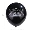 Paquete de globos decorativos con temática de la temporada de graduación, paquete combinado de restos de papel, diseño de escena de graduación, globo de fiesta de graduación
