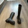 Botas Largas para Mujer 2025 Otoño/Invierno Nuevo Botín de Caña Alta Adelgazante de Suela Gruesa para Figuras Petites y Delgadas Botas Largas de Equitación