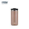 Tyeso Taishuo Cafetera de Prensa Francesa Portátil para Exteriores Taza para Café Preparado a Mano Acero Inoxidable 304 Prensa Francesa Taza Térmica