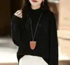 Nuevo Suéter Pulóver Minimalista de Punto Trenzado con Cuello Redondo Estilo Coreano Otoño/Invierno 2026 Suéter de Punto de Color Sólido para Mujer