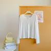 Cárdigan casual de estilo coreano de Lyocell, nueva prenda exterior corta versátil y elegante de otoño, top adelgazante, camisa de moda