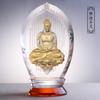 Estatuas de Buda Amitabha Manjushri Puxian Avalokiteshariya Avalokiteshariya de Esmalte Antiguo de Colores Salón de Buda en Casa