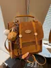 Mochila de Lujo de Nicho con Hebilla para Mujer 2026 Nueva Moda Bolso Cruzado Bolso de Hombro Versátil Retro