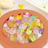 Luminous patinho ornamentos pingente artesanal DIY resina jóias creme cola celular caso acessórios para cabelo material atacado