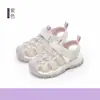Sandálias Turbante para Meninas Estilo Casual Fofo 2026 Verão Novo Solado Macio Antiderrapante Sapatos de Praia Calçados para Travessia de Riachos ao Ar Livre