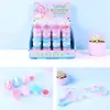 Set de Arcilla de Cristal con Paleta Arcoíris, Paleta de Colores con Forma de Paleta de Caramelo, Suave y Elástica, Alivio del Estrés, Arcilla Divertida Antiadherente