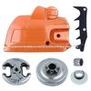 Acessórios para motosserra Linsheng tampa lateral direita 445 450 544097902, 578097901, 503931801
