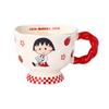 Caneca de Cerâmica Chibi Maruko-Chan para Uso Doméstico, Caneca de Café de Desenho Animado Fofa, Xícara de Café da Manhã para Leite, Xícara para Casal, Personalizável