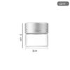 En stock: Botellas de Vidrio con Rosca de 30 mm, Frascos Sellados de Vidrio de Alto Borosilicato, Tapas Plateadas de Óxido de Aluminio, Frascos para Té de Flores, Botellas para Cordyceps y Azafrán