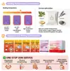 Aquecedor de mãos adesivo térmico trevo-de-cheiro transfronteiriço adesivo térmico menstrual exportação Coreia Europa América Inglês adesivo aquecedor de mãos compressa quente