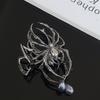 Pinza para el pelo con borla de araña y disco, pinzas para el pelo, accesorios para el pelo, pasador para la parte trasera de la cabeza, pasador para el pelo de niños, pinza de flor de tiburón de verano, accesorios para la cabeza