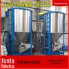 Um fabricante de 2 toneladas e 3 toneladas de tanque de homogeneização de plástico vertical, misturador de pelotas de alimentação, barril de homogeneização de folha de pelotas de plástico