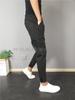 Jeans de verano de color sólido ajustados para hombre, pantalones de moda juvenil, cropped, de pierna pequeña, combinan con todo, jeans modernos hasta el tobillo
