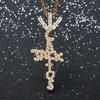 Colgante con cruz de Cactus Jack, la marca Travis Scott más vendida en Europa y Estados Unidos, joyería de hip hop.