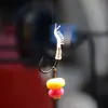Yoto Pesca de Carpas Europea Camarón Biónico Anzuelo Offset Alineador de Anzuelo Accesorios para Montajes de Pesca de Carpas