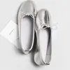 Bailarinas Estilo Coreano con Lazo Verano 2026 Boca Baja Suela Suave Zapatos Individuales Punta Redonda Slip-on Para Viajar Zapatos de Abuela