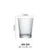 Vidro ins Estilo vintage Copa Internet Celebrity Coffee Cup Simples Estilo Japonês Vertical Stripe Water Cup Mulheres Frescas e Fofas