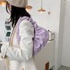 Primavera e Verão Popular Bolsa Pequena Bolsa Feminina 2021 Moda Moda Ombro Axila Dobrado Bag Elegante Nuvens Bolsa Feminina Portátil