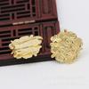 Yiwu Cobre Banhado a Ouro Conserva de Cor DIY Gotejamento de Óleo Cloisonné Boneca da Sorte Broche Fivela Acessórios Feitos à Mão B2240