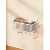 Prateleira de armazenamento de parede, sem necessidade de furar, cesta suspensa de cabeceira, estante, item útil para dormitórios estudantis, solução de armazenamento ao lado da cama