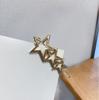 Explosões Transfronteiriças Estrela Pentagonal de Metal Grampo de Cabelo Feminino ins Presilha Lateral Grampo Circular Acessórios de Cabelo Joias Haofu Europeias e Americanas