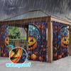 Cortina Ventana Pantalla Impermeable Exterior Comercio Exterior Transfronterizo Pabellón Moderno Amazon Transfronterizo Toldo Protector Solar Serie Bosque
