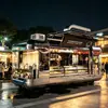 Chuangyi Xinghua Camión de Comida Móvil Almacén en la Nube Vehículo de Tienda Móvil Camión de Comida para Celebridades de Internet Vehículo de Puesto en Mercado Nocturno Coche de Snacks para Zona Escénica