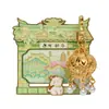 Imán para Refrigerador de Aleación de Zinc Serie Cultural y Creativa de Zhejiang Turístico Zona Escénica de Linhai Esmalte Personalizado en Relieve Creativo
