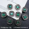 Nueva Caja Mágica Cuadrada de Diamantes Multicolor Espaciadores para Cubos de Azúcar de Ocho Agujeros Cuentas para Pulsera DIY Cadena Accesorios de Joyería