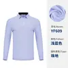 Equipe de Golfe Pedido Mínimo de 10 Peças Envio em 48 Horas Taxa de Logo Grátis Roupas Masculinas Camiseta de Manga Longa Roupas Femininas