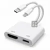 Cable Adaptador de Video HD HDTV 60Hz para iPhone Teléfono Apple iPad Duplicación de Pantalla Proyección Cable Adaptador AV