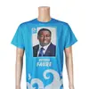 Camiseta de manga corta Personalizada Camiseta Publicitaria Cultural Campaña Promueve Elecciones Presidenciales Ropa para Imprimir logo Camiseta de Cuello Redondo
