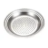 Nova Frigideira Doméstica de Aço Inoxidável Bandeja de Cozinhar no Vapor Grelha de Cozinhar no Vapor Divisória de Cozinhar no Vapor Cesta de Cozinhar no Vapor Prato Redondo de Cozinhar no Vapor Panela de Cozinhar no Vapor Grelha de Cesta de Cozinhar no Vapor Bandeja Especial