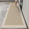 Tapete de Chão Longo para Cozinha Moderno Simples Doméstico Absorvente de Água Absorvente de Óleo Antiderrapante Resistente à Sujeira e Fácil de Cuidar Tapete de Chão de Lama Diatomácea